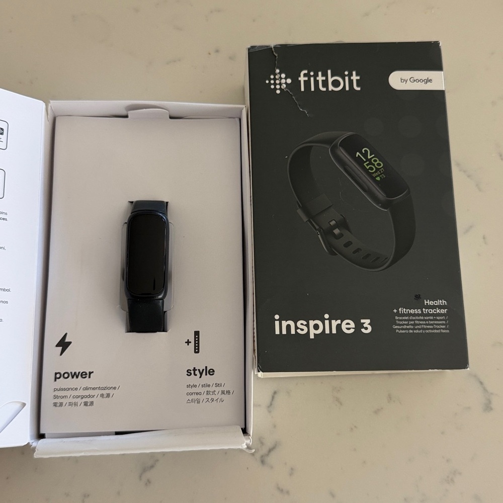 fitbit Inspire 3 Fitness Tracker – Black